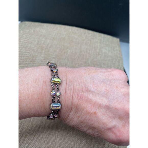 Vintage Sparkling Crystal Bracelet - Picture 1 of 5